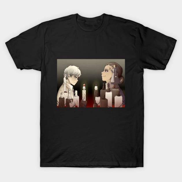 Norman vs Isabella T-Shirt by hallstheien